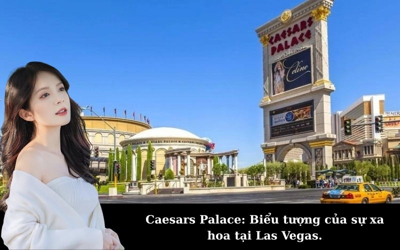 Caesars Palace: Biểu tượng của sự xa hoa tại Las Vegas.