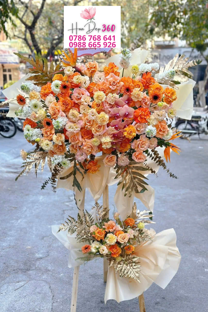 Hoa khai trương