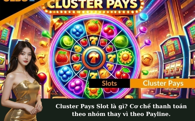 Cluster Pays Slot là gì? Cơ chế thanh toán theo nhóm thay vì theo Payline.