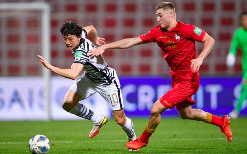 Hàn Quốc đánh bại Syria trong trận đấu vòng loại châu Á